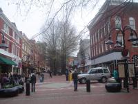 Downtown Mall, 2d St W looking east